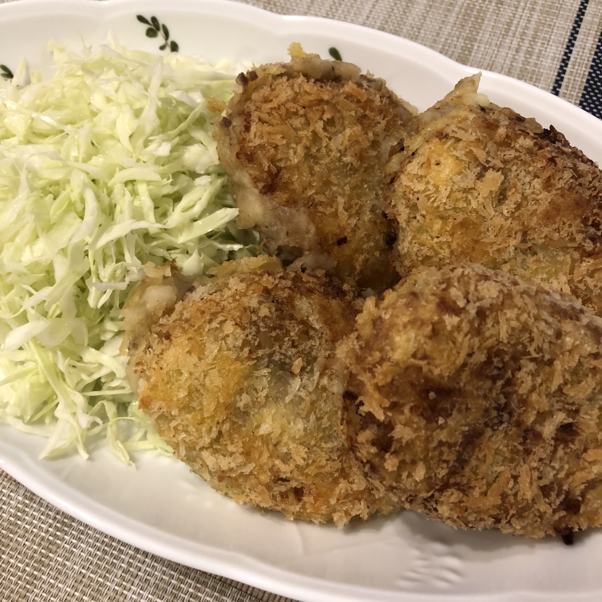 少ない油で揚げるコロッケ レシピ 作り方 By あんなdir 楽天レシピ